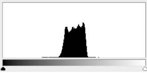 Histogramm mittlere Belichtung