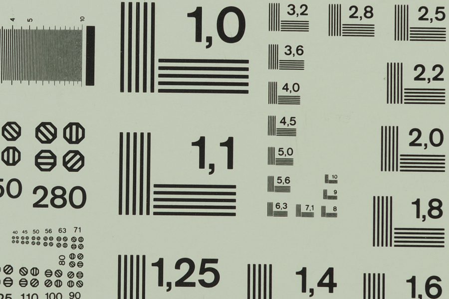 Aufnahme mit drei UV-Filtern