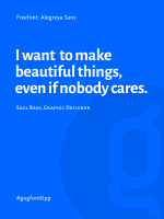 Freefonts: Alegreya Sans