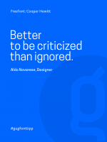 Freefont: Cooper Hewitt