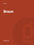 Farbe und Bedeutung: Braun
