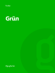 Farbe und Bedeutung: Grün