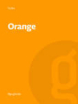 Farbe und Bedeutung: Orange